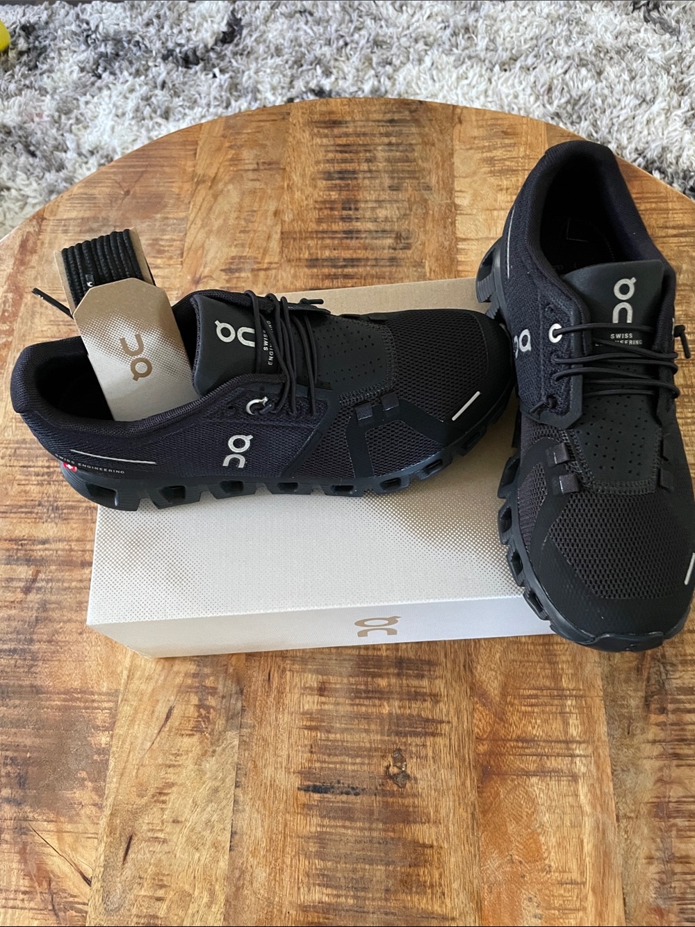 On Running Women’s Cloud 5 Sneakers - All Black